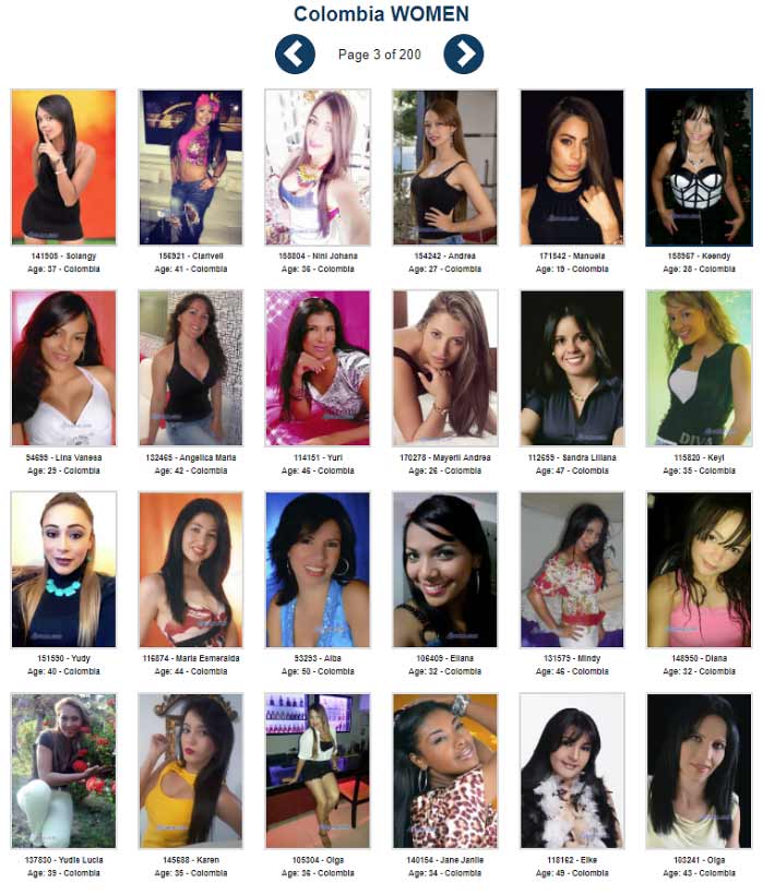 Meet Colombian women online